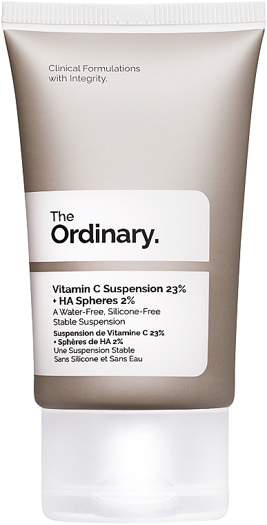 Serum do twarzy z 23% witaminą C i 2% kwasem hialuronowym - The Ordinary Vitamin C Suspension 23% + HA Spheres 2%