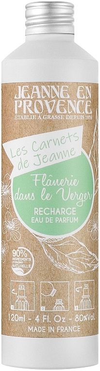 Jeanne en Provence Flanerie Dans La Verger - Woda perfumowana (wymienny wkład) — Zdjęcie N1