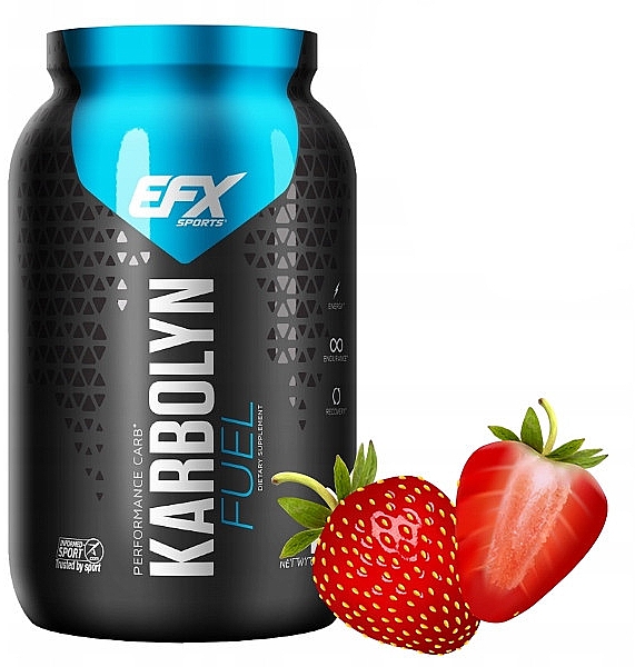 Suplement diety w proszku o smaku truskawkowym - EFX Sports KarboLyn Strawberry — Zdjęcie N1