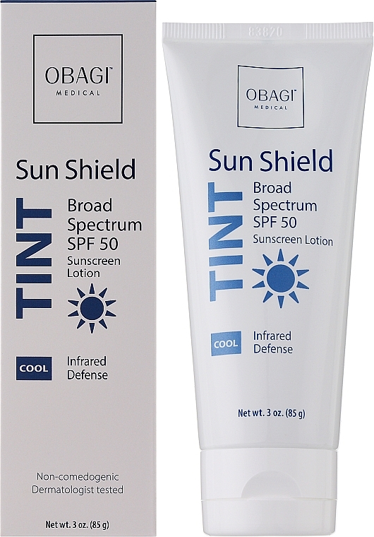 Barierowy krem ochronny do twarzy SPF50 - Obagi Medical Sun Shield Tint Broad Spectrum SPF 50 — Zdjęcie N2