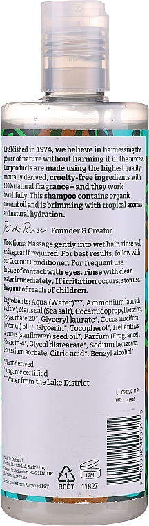 Szampon do włosów normalnych i suchych Kokos - Faith In Nature Coconut Shampoo — Zdjęcie N2