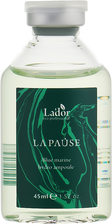 Nawilżające serum do twarzy - La'Dor La-Pause Blue Marine Hydro Ampoule — Zdjęcie N3