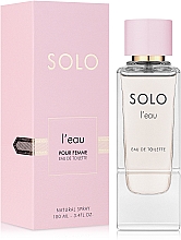Art Parfum Solo L'Eau - Woda toaletowa — Zdjęcie N2