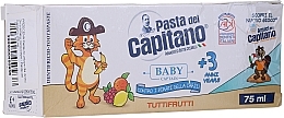 PRZECENA! Pasta do zębów dla dzieci 3+ o smaku owocowym - Pasta del Capitano * — Zdjęcie N3