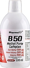 Dodatek do żywności B50 - Pharmovit B50 Methyl Forte Complex — Zdjęcie N1