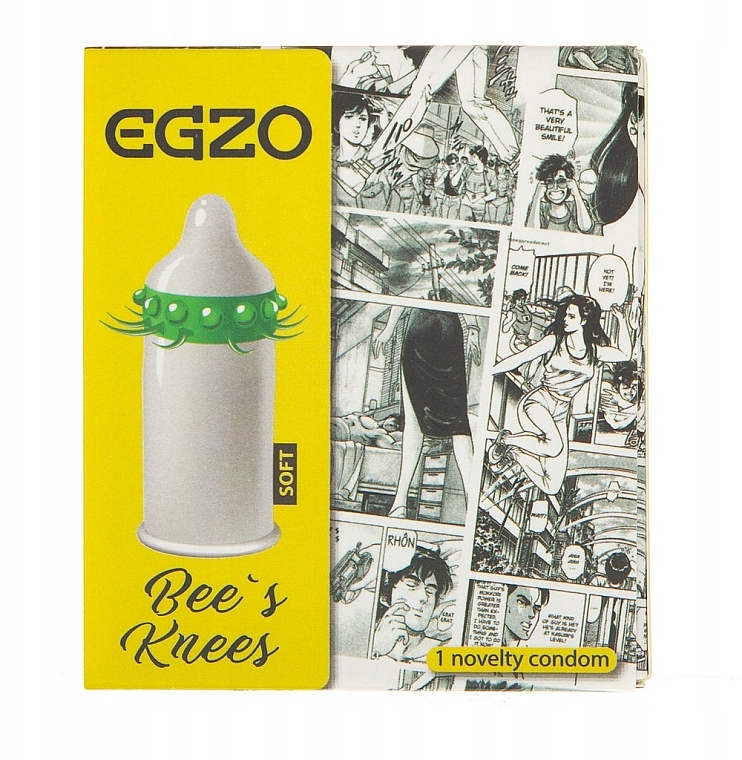 Prezerwatywy z wypustkami - Egzo Bee's Knees — Zdjęcie N2