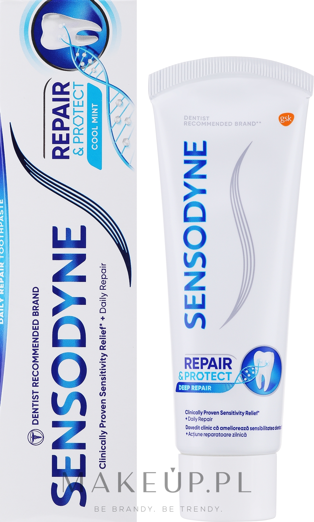 Ochronna pasta do zębów - Sensodyne Repair & Protect Toothpaste — Zdjęcie 75 ml