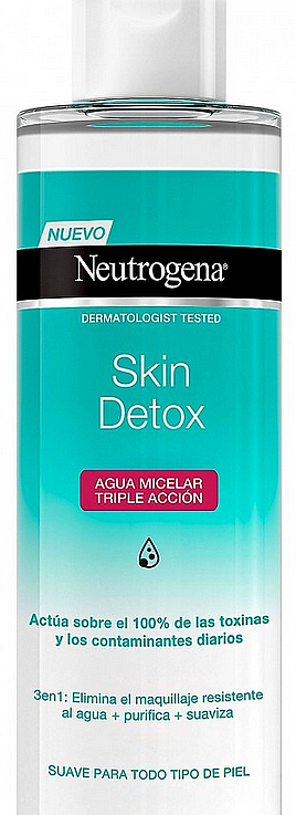 Woda micelarna - Neutrogena Detox Agua Micelar Triple Accion — Zdjęcie N1