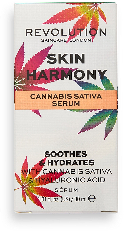 Serum do twarzy - Revolution Skincare Good Vibes Skin Harmony Cannabis Sativa Serum  — Zdjęcie N2