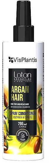 Odżywka w sprayu do włosów cienkich i osłabionych z olejem arganowym - Vis Plantis Loton Argan Hair Spray Conditioner — Zdjęcie N1