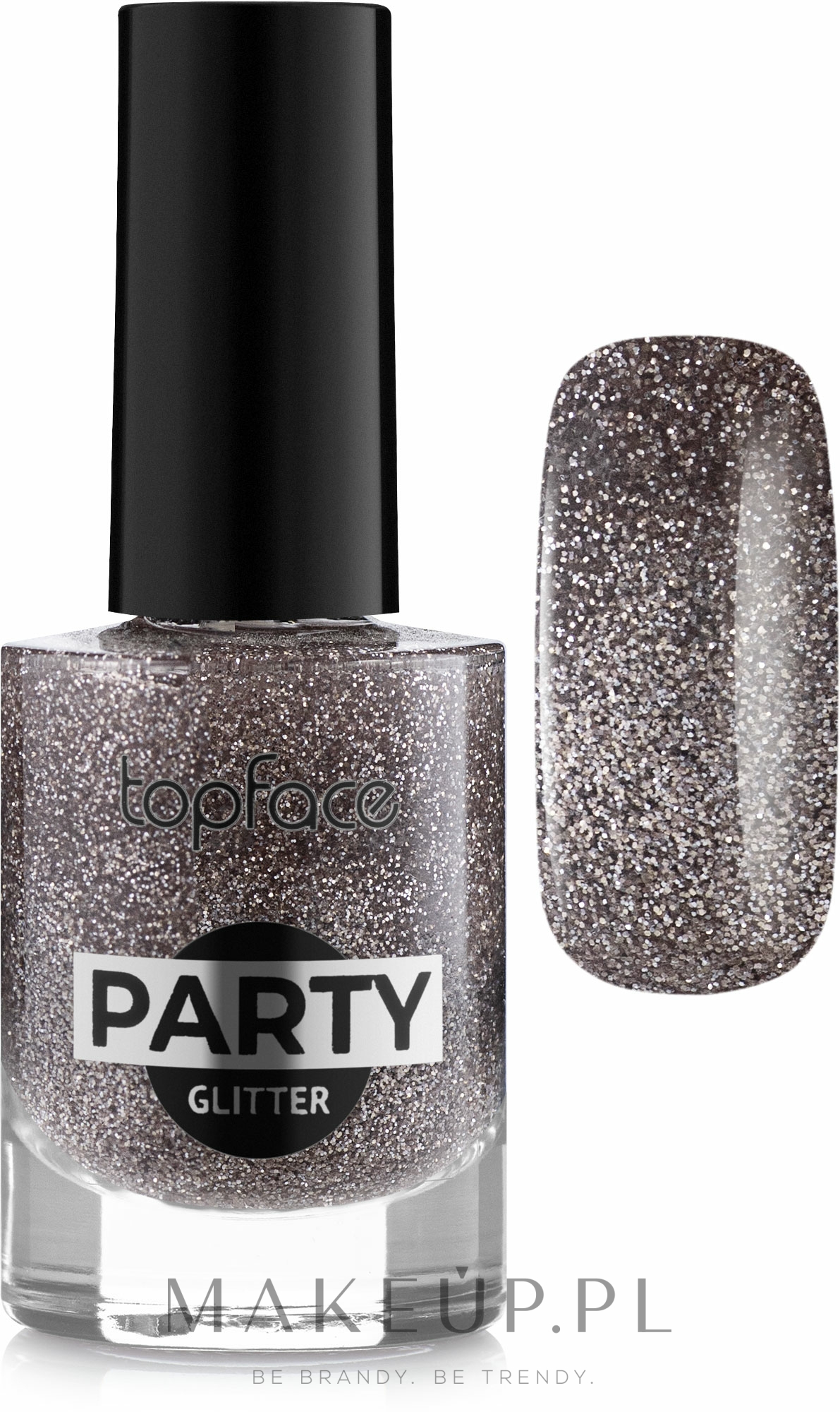 Lakier do paznokci brokatowy - Topface Party Glitter Nail Enamel — Zdjęcie 105