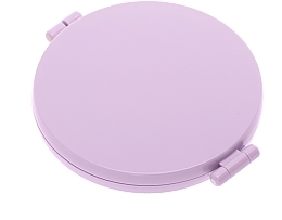 Lusterko kieszonkowe 94448, D 73 mm, różowe - Janeke Round Mirror Pink — Zdjęcie N2