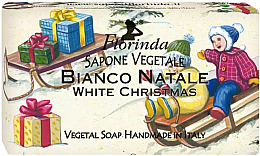 Mydło toaletowe Białe Święta - Florinda Christmas Collection Soap — Zdjęcie N1