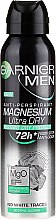 Antyperspirant w sprayu dla mężczyzn - Garnier Mineral Men Mineral Magnesium Ultra-Dry Anti-Perspirant Spray 72h — Zdjęcie N3