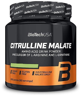 Kompleks aminokwasów o smaku limonki - BioTechUSA Citrulline Malate Lime Amino Acid Drink Powder — Zdjęcie N1