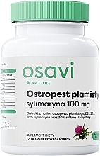 Suplement diety Ostropest plamisty, 100mg - Osavi Ostropest Plamisty Sylimaryna 100Mg — Zdjęcie N1