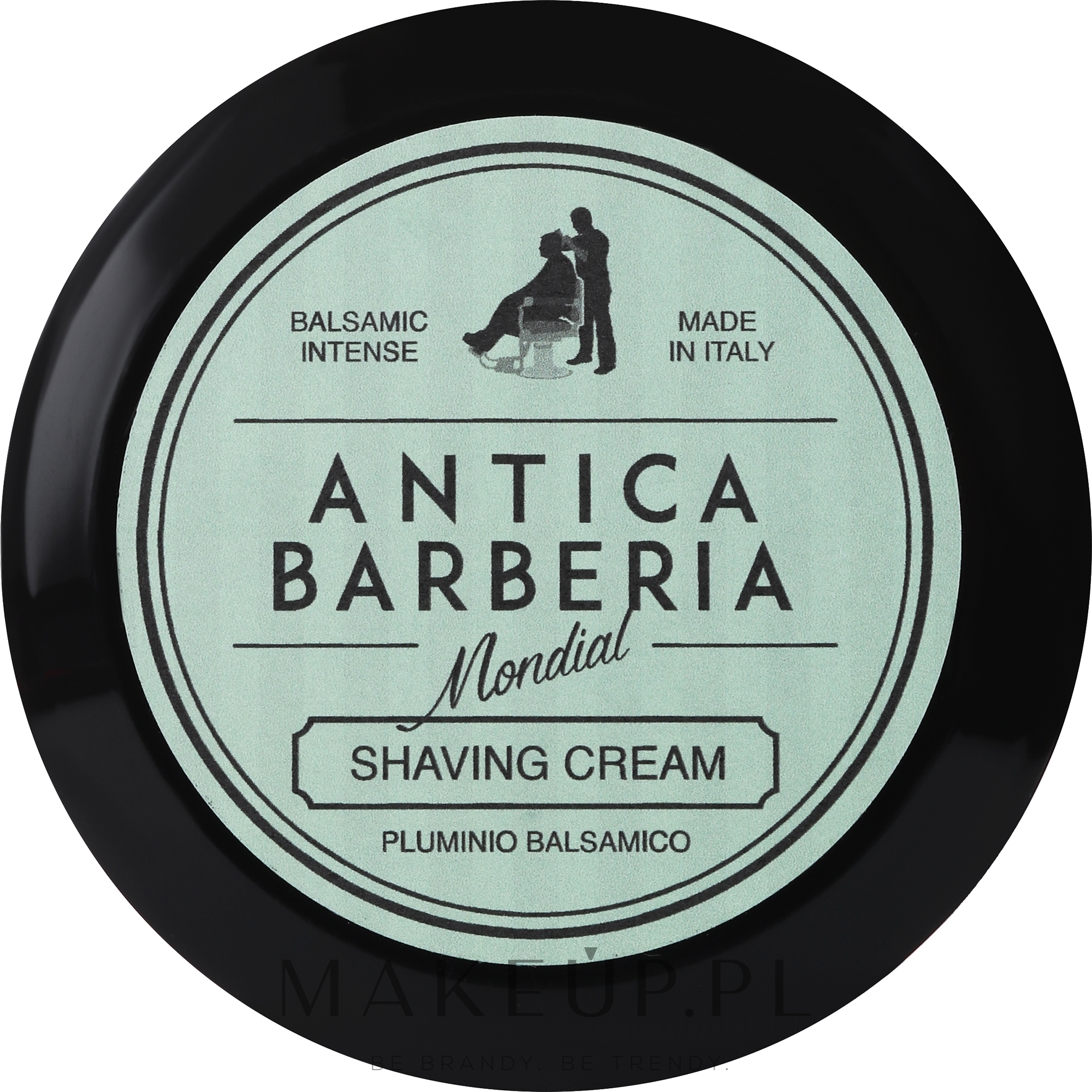 Krem do golenia z mentolem - Mondial Original Citrus Antica Barberia Shaving Cream Menthol — Zdjęcie 125 ml