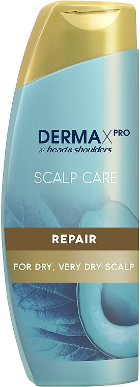 Szampon do suchej i bardzo suchej skóry głowy - Head & Shoulders Derma X Pro Scalp Care Repair — Zdjęcie N1