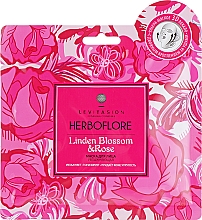 Kup Nawilżająca maska ​​do twarzy z kwiatem lipy i różą - Levitasion Herboflore Linden Blossom & Rose