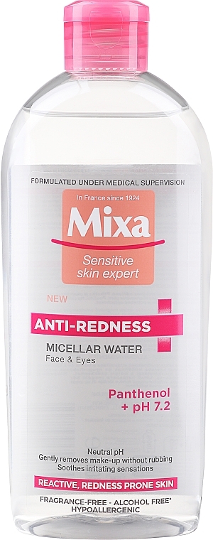 Woda micelarna - Mixa Anti-Irritation Micellar Water
