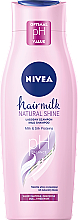 Kup Szampon do włosów nadający połysk z mleczkiem migdałowym i ekstraktem z magnolii - Nivea Hair Milk Natural Shine Ph-Balace Shampoo