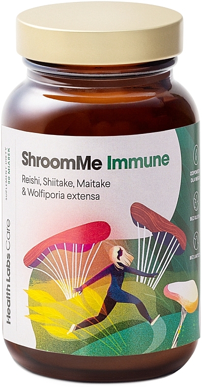 Suplement diety wspomagający odporność - Health Labs Care ShroomMe Immune — Zdjęcie N1