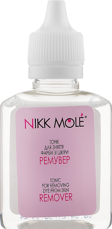 Tonik do usuwania barwników ze skóry - Nikk Mole Tonic For Removing Dye From Skin