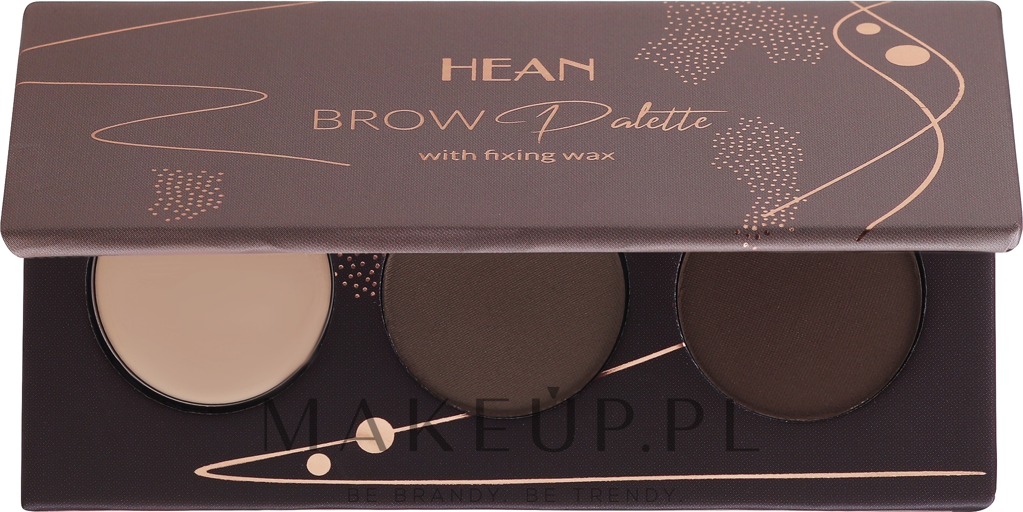 Paleta cieni do brwi - Hean Brow Palette — Zdjęcie 01 - Blond/Brown
