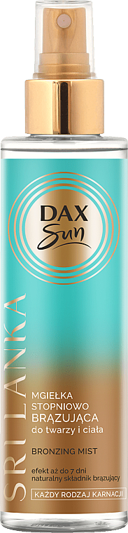 Spray do ciała Sri Lanka - Dax Sun Sri Lanka Bronzing Mist — Zdjęcie N1