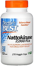 Suplement diety Nattokinase, w kapsułkach - Doctor's Best Nattokinase 2000 FU — Zdjęcie N2