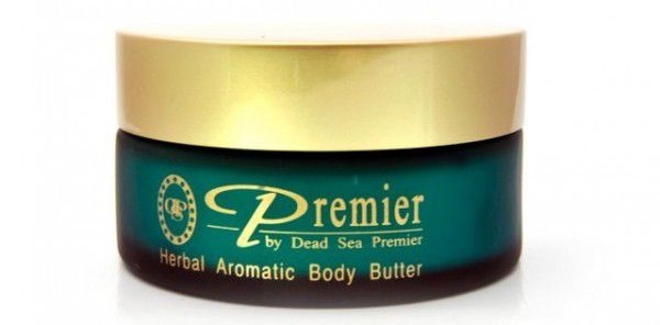 Aromatyczne masło do ciała Łąkowe zioła (szkło) - Premier Dead Sea Herbal Aromatic Body Butter — Zdjęcie N2