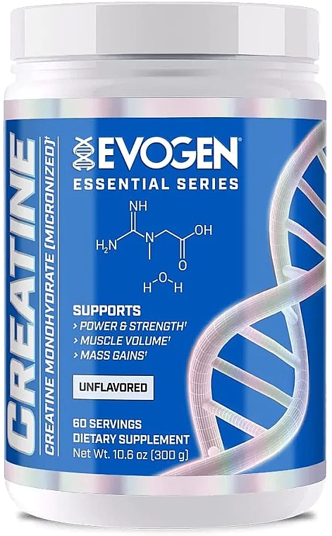 Suplement diety Kreatyna - Evogen Essential Series Creatine Monohydrate — Zdjęcie N1