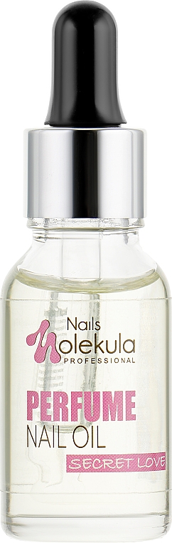 Perfumowany olejek do skórek Secret Love - Nails Molekula Professional Perfume Nail Oil — Zdjęcie N1