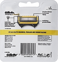 Wymienne ostrza do maszynki do golenia, 8 szt. - Gillette Proshield Power Razor 8 Pack — Zdjęcie N2