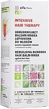 PRZECENA! Odbudowujący łopianowy balsam-maska przeciw wypadaniu włosów - Elfa Pharm Burdock Hair Balm-Mask * — Zdjęcie N7