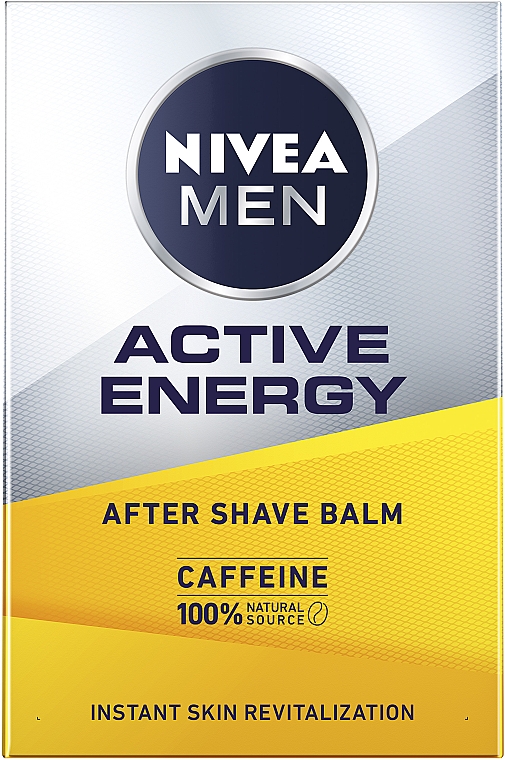 Balsam po goleniu - NIVEA MEN Active Energy After Caffeine Shave Balm — Zdjęcie N1