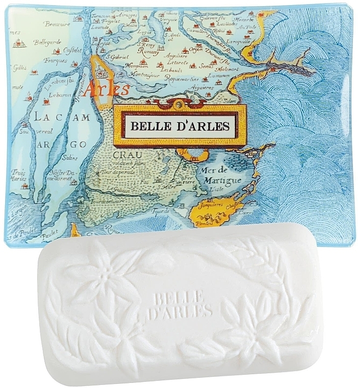 Fragonard Belle d'Arles - Zestaw (soap/150g + soap/dish/1pc) — Zdjęcie N1