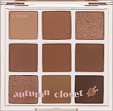 Paleta cieni do powiek - Etude House Play Color Eyes Autumn Closet  — Zdjęcie N2