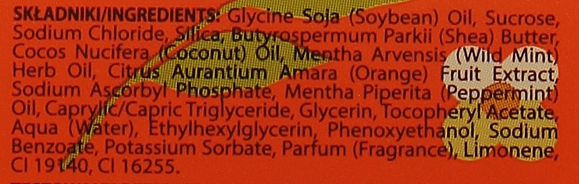 Rewitalizujący peeling cukrowy do ciała Pomarańcza i mięta - Farmona Tutti Frutti Orange And Mint Body Peeling — Zdjęcie N2