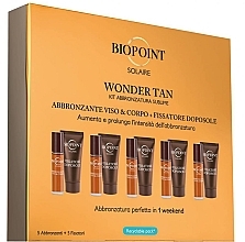 Kup PRZECENA! Zestaw, 10 produktów - Biopoint Solaire Wonder Tan Kit *