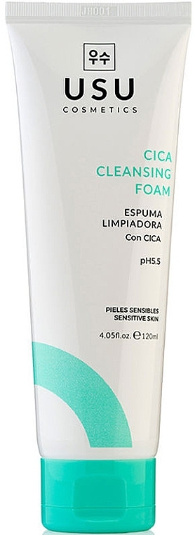 Pianka do mycia twarzy - Usu Cica Cleansing Foam  — Zdjęcie N1