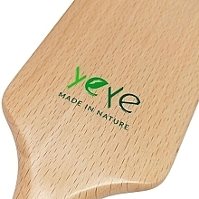 Drewniana szczotka do włosów - Yeye Paddle Brush — Zdjęcie N4