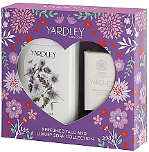 Kup Yardley English Lavender Talc & Soap Gift Set - Zestaw (talc 200g + soap 100g)