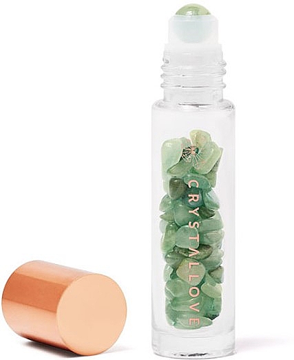 Buteleczka z kryształkami jadeitu na olejek eteryczny, 10 ml - Crystallove Jade Oil Bottle — Zdjęcie N1
