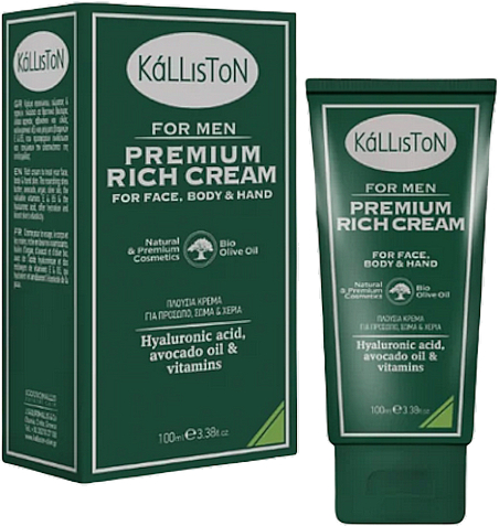 Uniwersalny krem ​​dla mężczyzn - Kalliston Men Premium Rich Cream — Zdjęcie N1