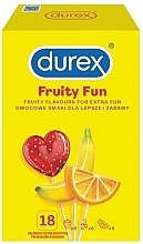 Prezerwatywy, 18 szt. - Durex Fruity Fun — Zdjęcie N3
