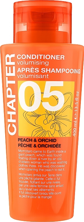 Odżywka do włosów zwiększająca objętość Brzoskwinia i orchidea - Mades Cosmetics Chapter 05 Peach & Orchid Conditioner — Zdjęcie N1