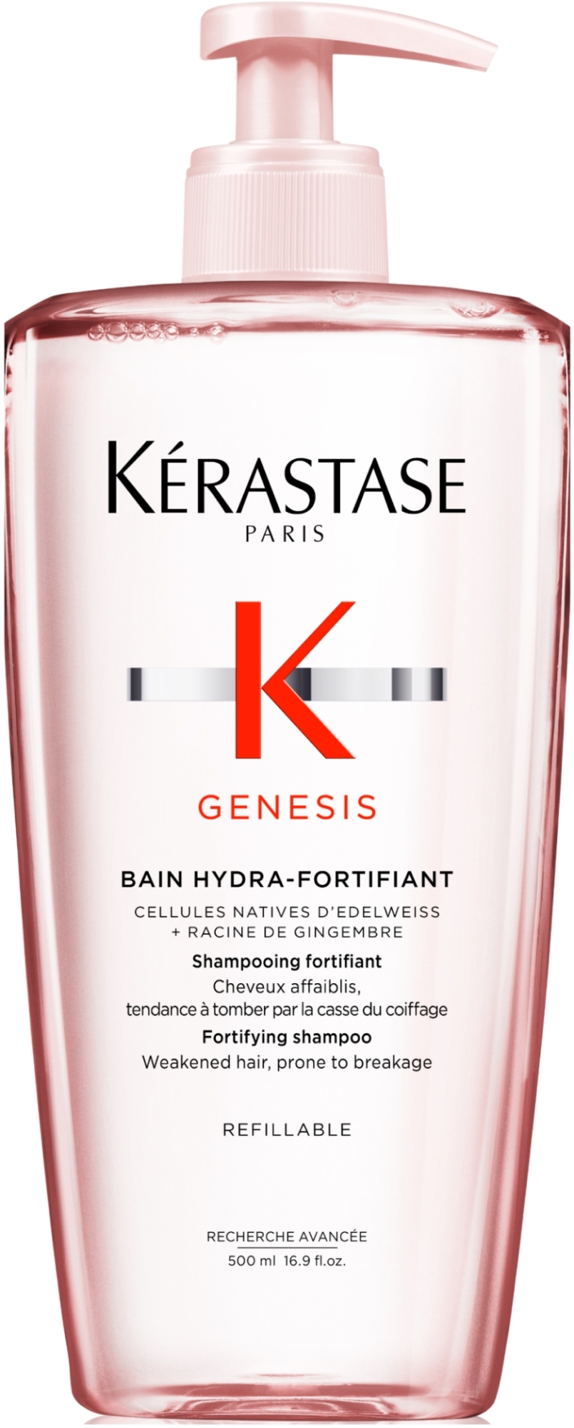 Szampon do włosów z tendencją do wypadania - Kerastase Genesis Bain Hydra-Fortifiant Shampoo — Zdjęcie 500 ml