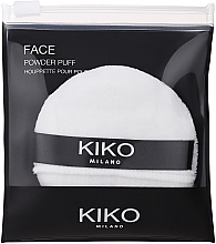 Gąbeczka do nakładania pudru - Kiko Milano Powder Puff — Zdjęcie N2