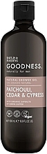 Kup Żel pod prysznic dla mężczyzn - Baylis & Harding Goodness Natural Shower Gel Patchouli Cedar And Cypress